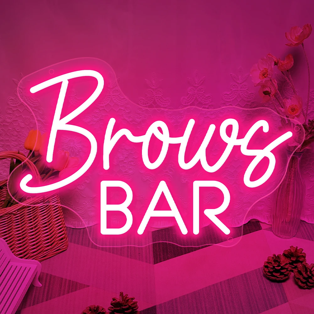 lash salon neon led sign for lash brow shop room decor luzes de neon usb decoracao de salao de beleza business iluminado signboard 01