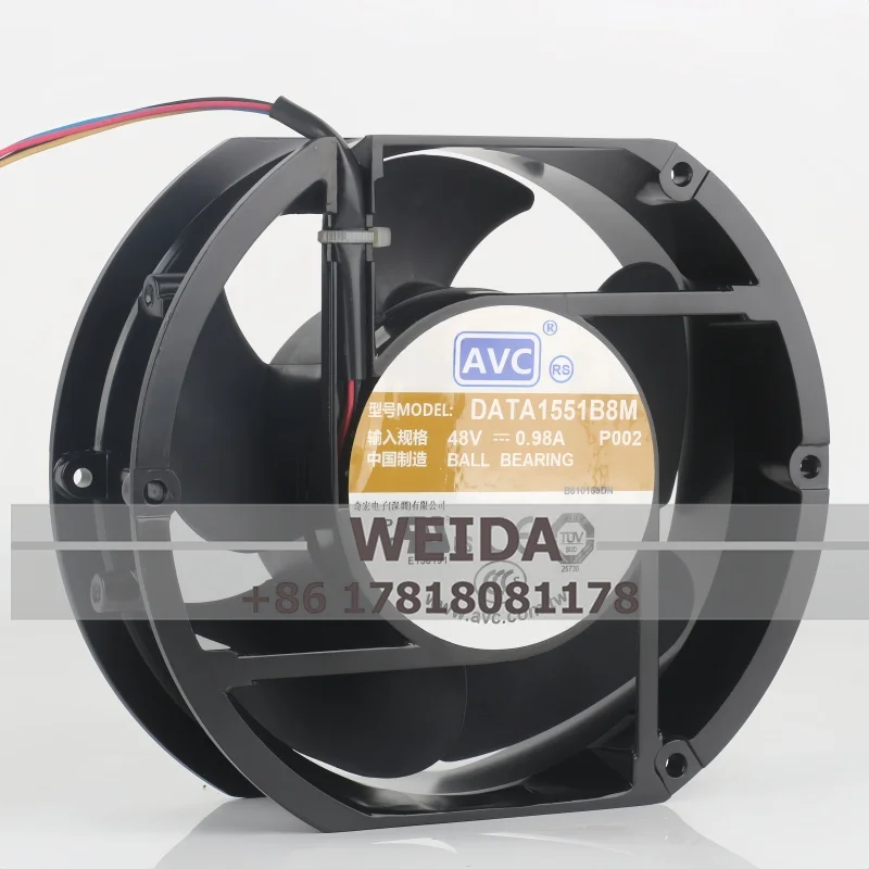 

DATA1551B8M/DATA1551B8H DC48V 0.98A New original AVC 17251 large air volume ventilation cooling exhaust fan