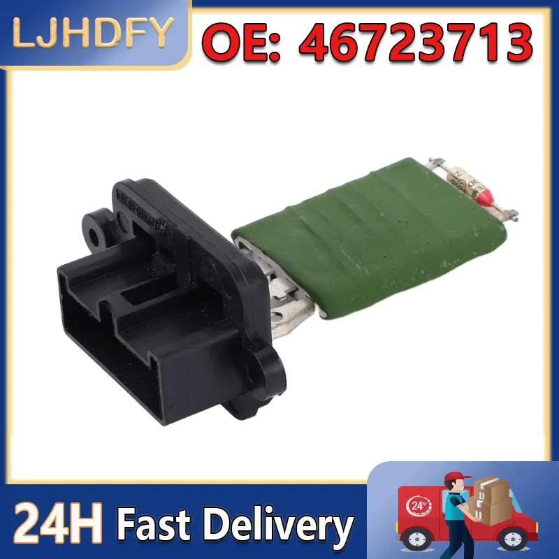Heater Blower Motor Fan Resistor 46721213 Interior Blower Resistor Replacement for Fiat Punto Stilo Seicento Panda Ducato