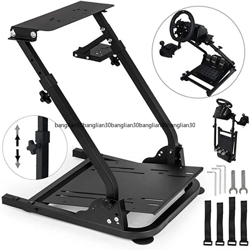 New Upgraded Folding Racing Simulation Game Steering Wheel Stand CSWg29g27t300t500FANATEC