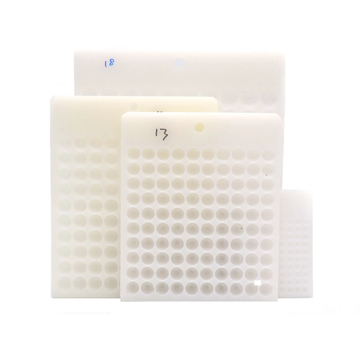 100 Grids/pc White Plastic Bead Counter Board for Counting 4-20mm Beads Beading Supplies Jewelry Measure Tool DIY handmade tools