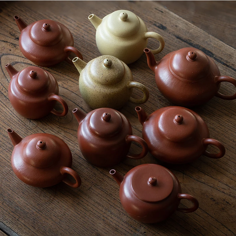 

Yixing Zisha pot, Benshan green mud, small coal kiln, Dahongpao, old Zhu mud, Xu Yuefeng pure handmade collection