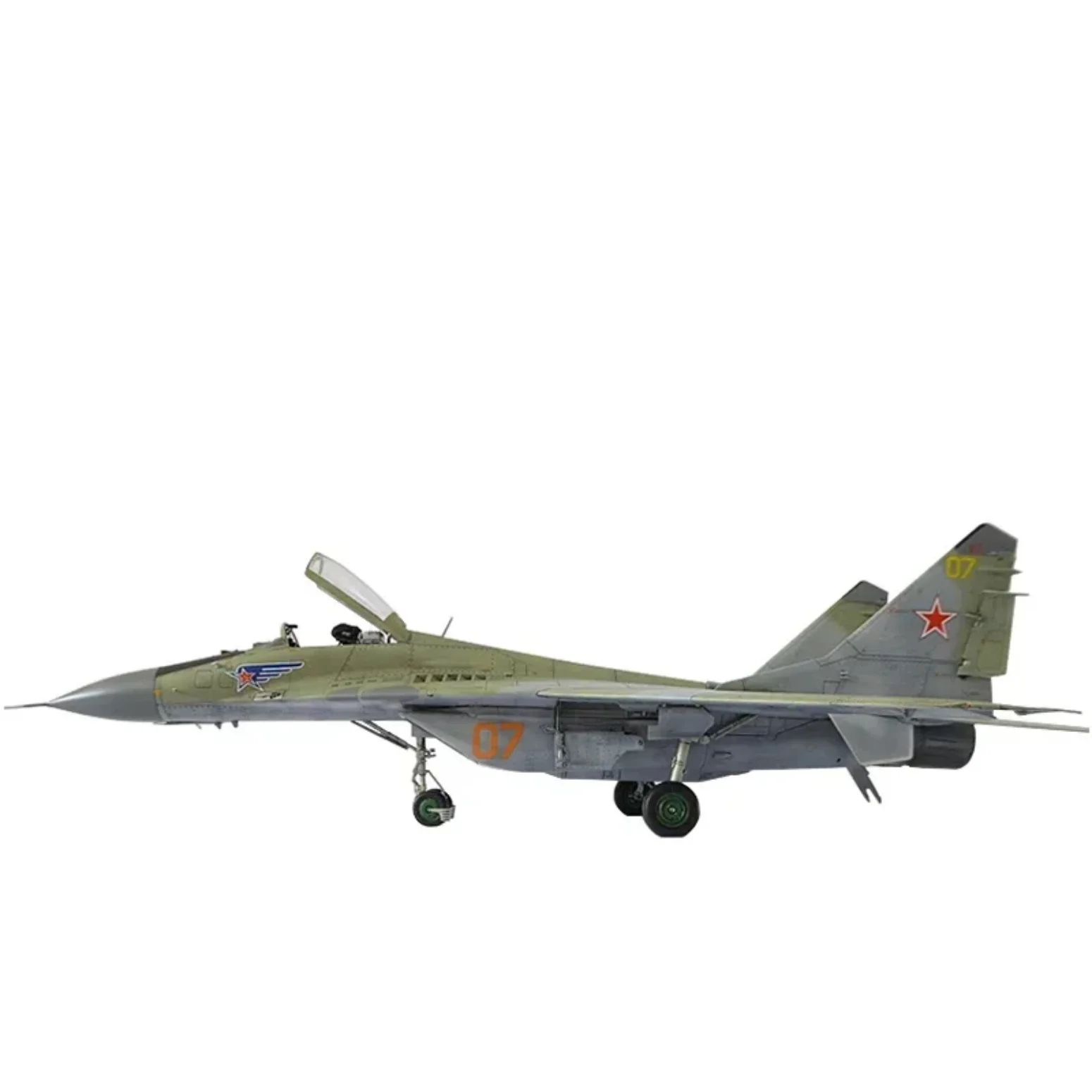 組み立てる攻撃航空機スケールモデルキット L4814 ロシア空軍 MiG-29 フルクルム戦闘機 1:48 by Great Wall Hobby