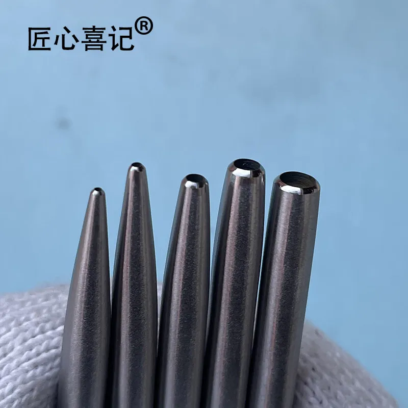 Afbeelding 4: Volledige set van 10 stuks gegraveerde beitel, gegraveerd zilver, gegraveerd recht handvat, hol massief, gereedschap 0,5 0,8 1 2 3 mm