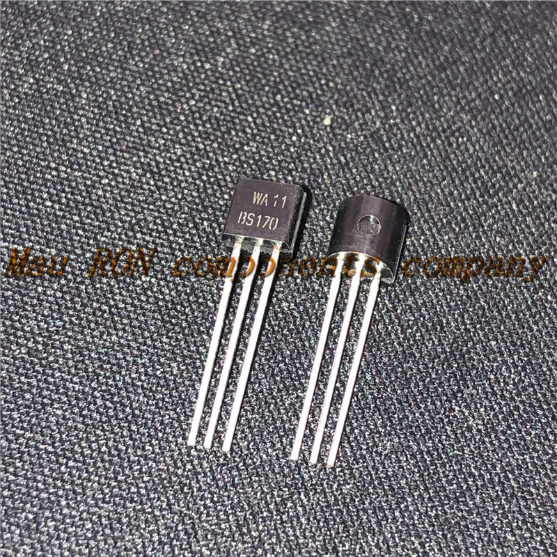 20PCS/LOT BS170 TO-92 TO92 triode transistor   New original  In Stock