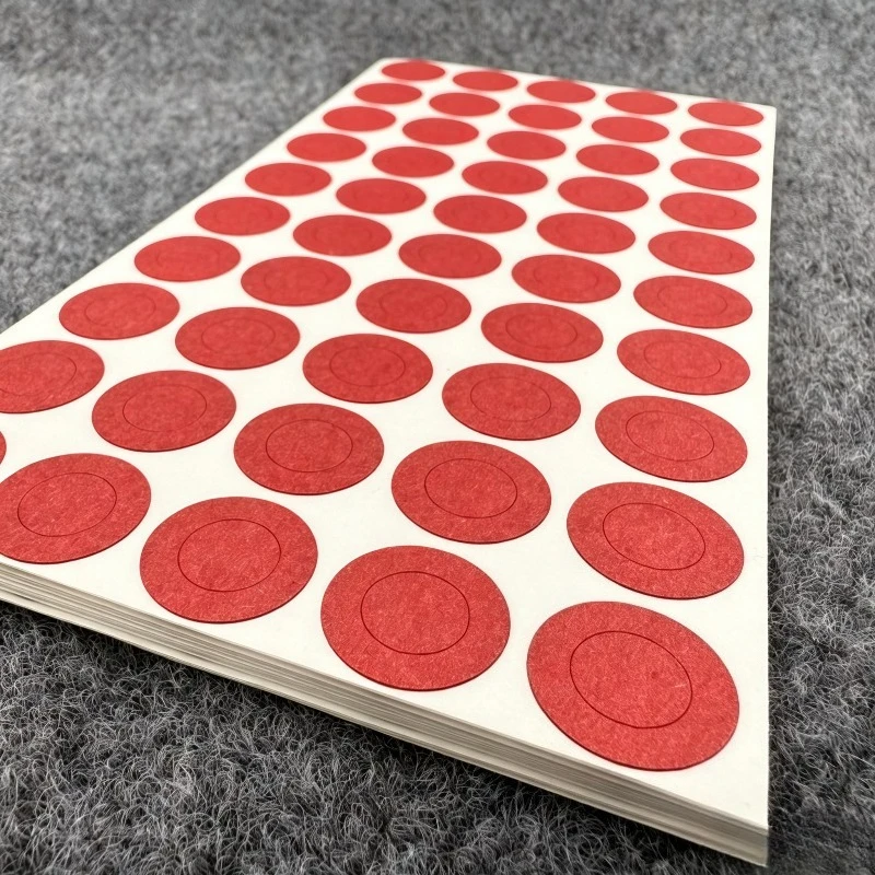 200 Stück Batterie-Isolierungsringe, selbstklebendes Kartonpapier für 18650 Batterie-Isolierdichtungen, Schweiß- und Lötwerkzeuge – Detail 2