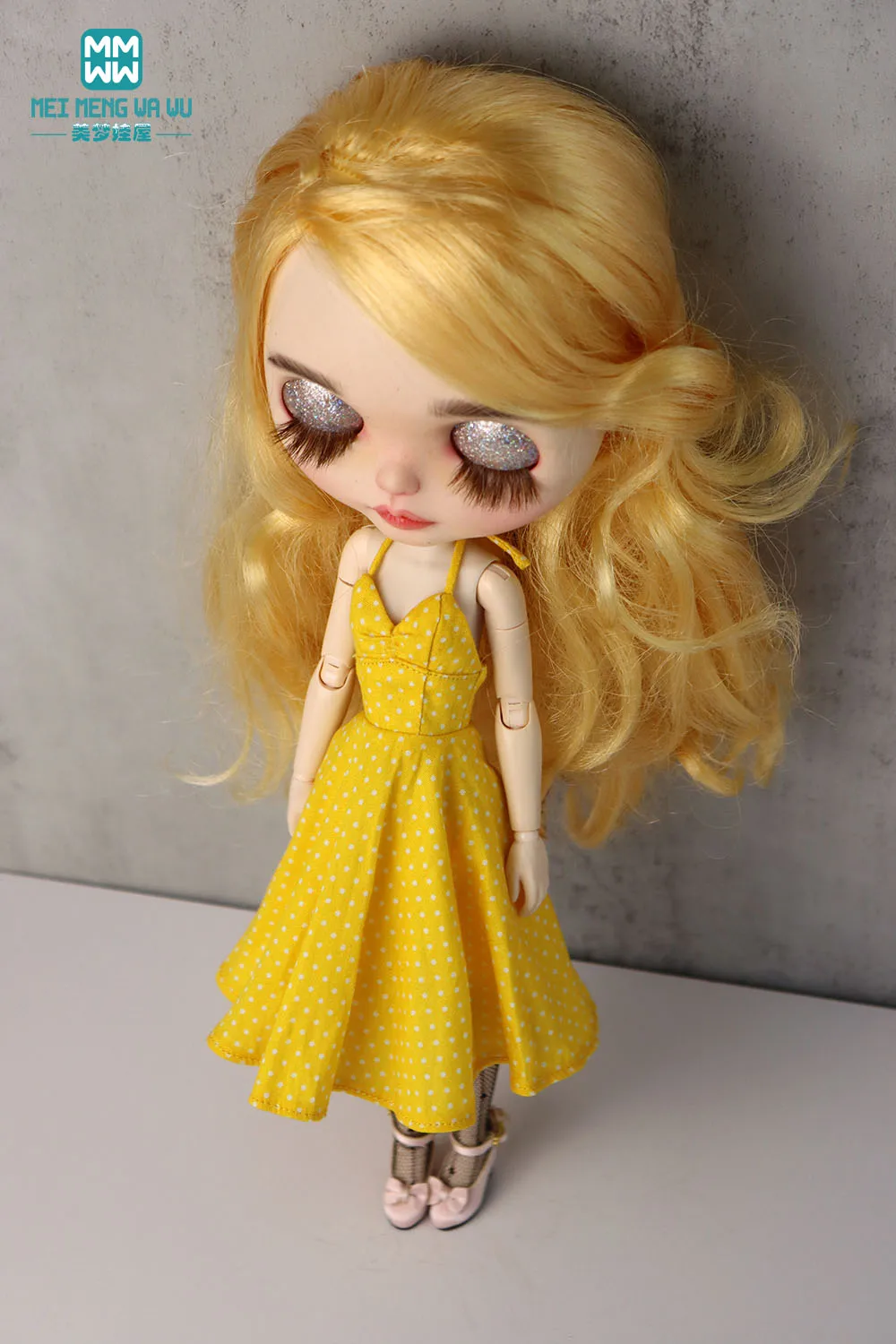 NEW 28-30cm Blyth Azone OB22 OB24 Doll Clothes Fashion Suspender Skirt Halter Dress