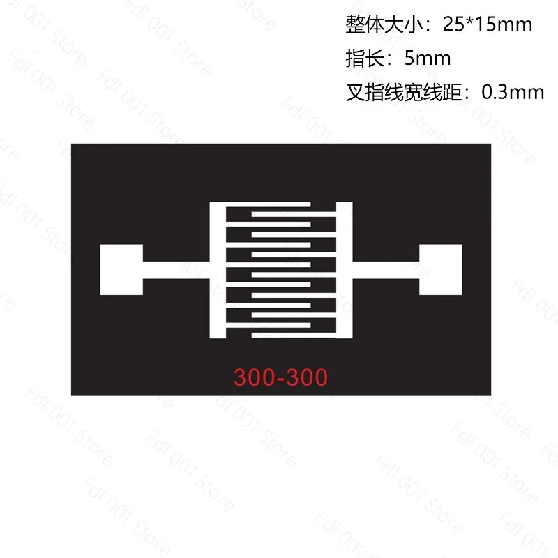 Custom Interdigitated Electrode Mask Stainless Steel Shadow Mask  Deposition Sample Sale 1 pcs