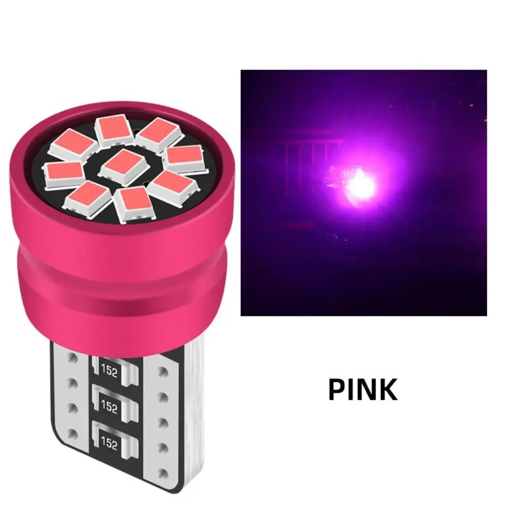 

High Quality T10 W5W Led Tail Light 168 192 12V Car Marker Parking Bulb 2016 9smd Auto Lamp Auto