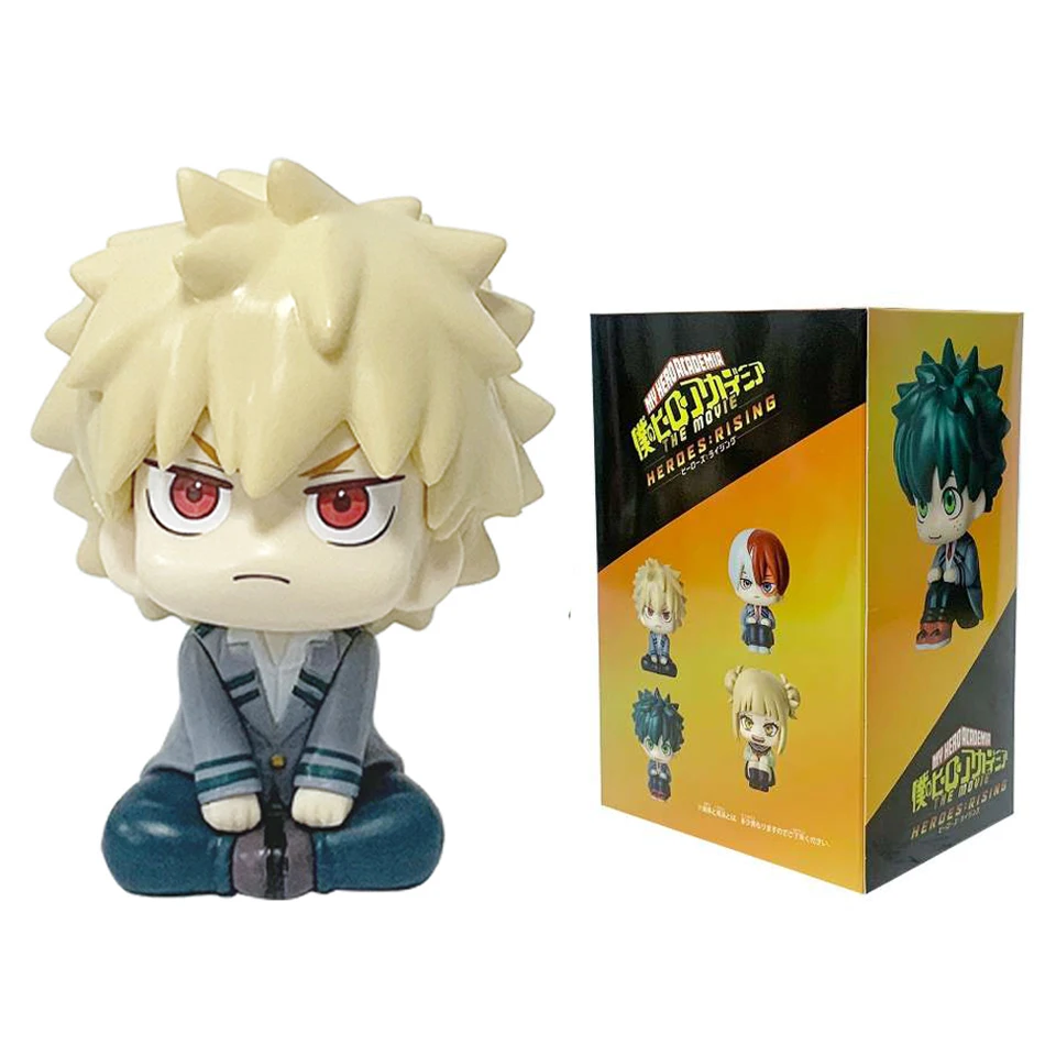 My Hero Academia Q-Version Izuku Midoriya Katsuki Bakugo Todoroki Shoto Toga Himiko PVC Anime-Figuren Modell Cartoon-Modell Spielzeug – Detail 7
