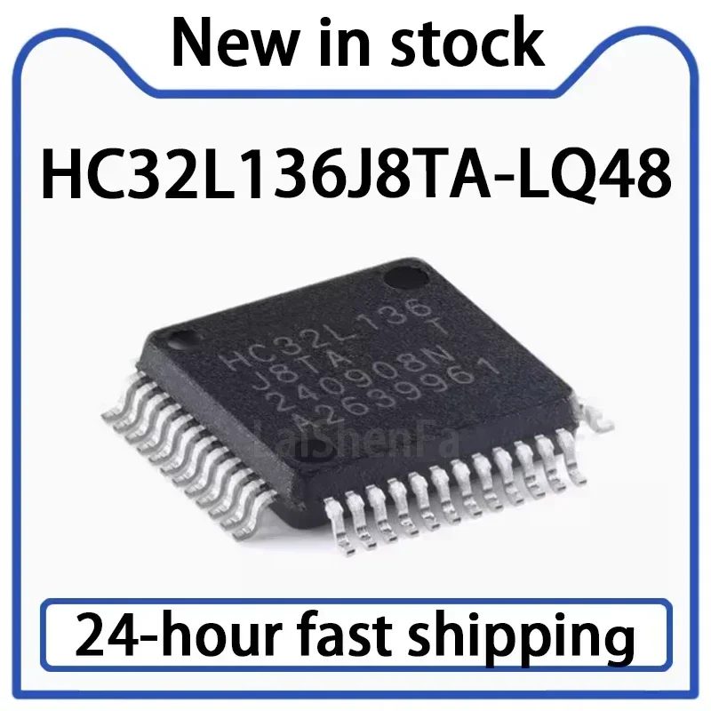 5PCS HC32L136J8TA-LQ48 HC32L136 LQFP-48 32-bit Microcontroller MCU in Stock