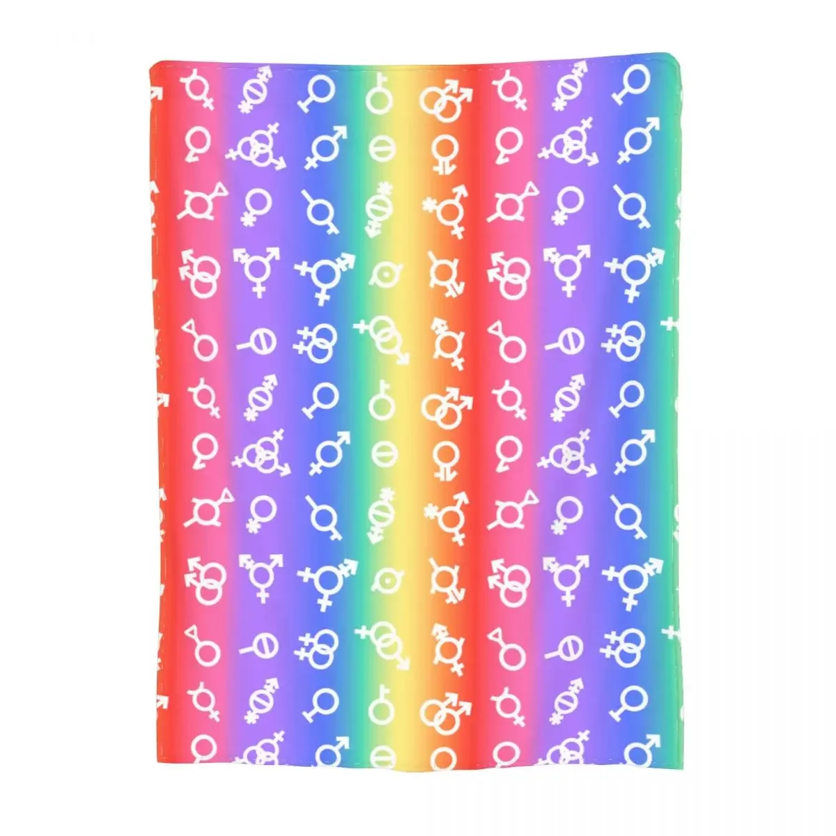 

LGBTQ LGBT Gender Pride Month Blanket Accessories Bedding Bigender Agender Asexual Lesbian Homosexual Bisexual Throw Blankets