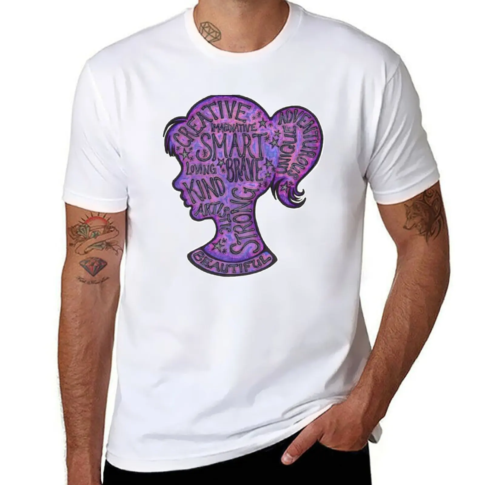 

Not Just Beautiful T-Shirt man t shirt heavy cotton cotton tshirt 100% T-Shirt