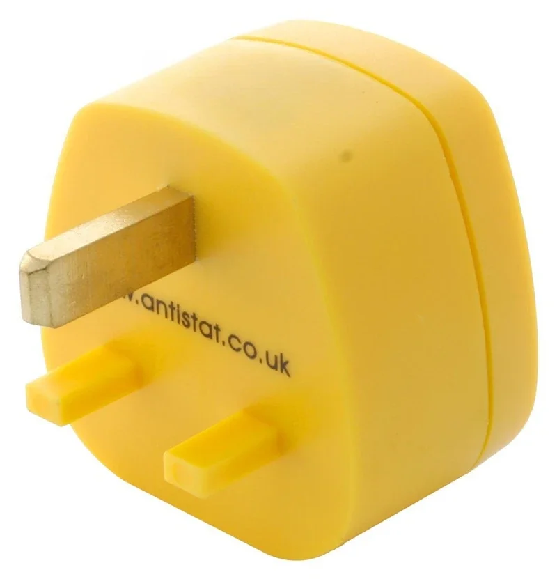 Limited Offer PRO Anti-static Grounding Plug EPB With Grounding Pin M5x2, UK Or EU Plug