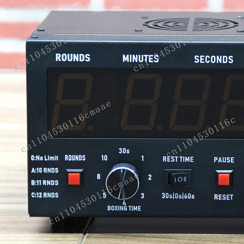 Interval Clock Boxing Timer Professional Boxing Training Timing RGB Display MMA Fitness Timer