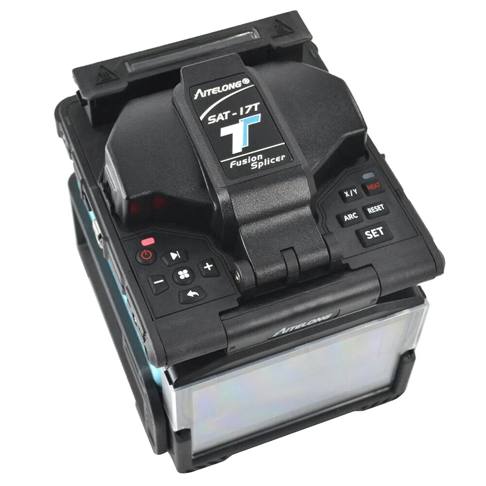 

2026 New SAT-17T Optical Fiber Fusion Splicer Splicing Machine 7s Splicing Optical Fusion Splicer Replace SAT-17S