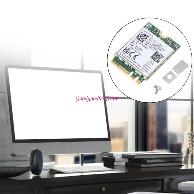 WiFi-kaart Wifi6E RTL8852CE WLAN 802.11ax BT5.3 M.2 WLAN-netwerkconnector