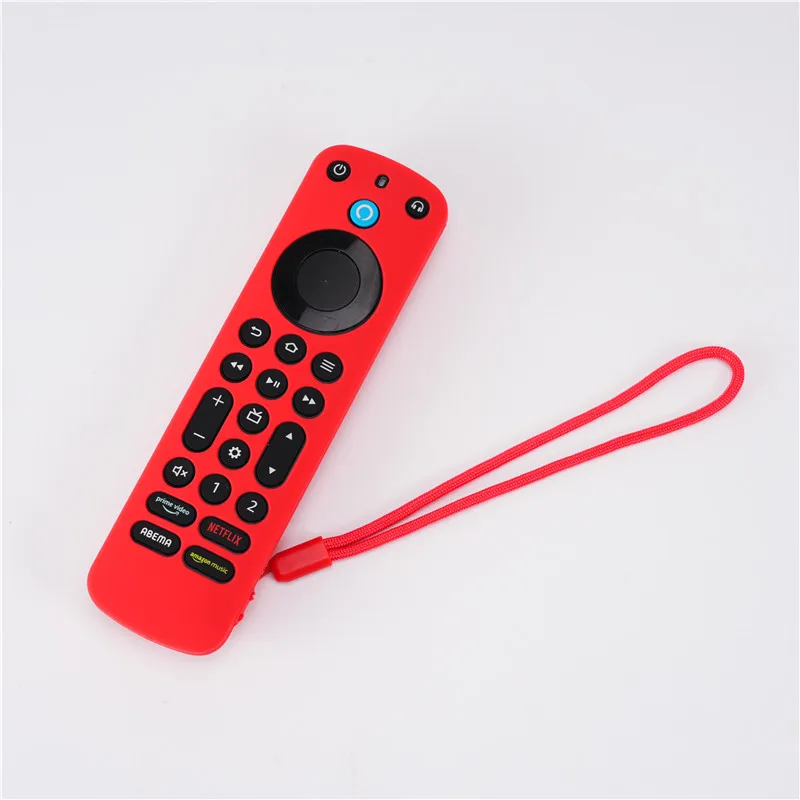 

For Alexa Voice Remote Pro TV Remote Control Silicone Protective Cover Case Anti-drop Shockproof Anti-scratch