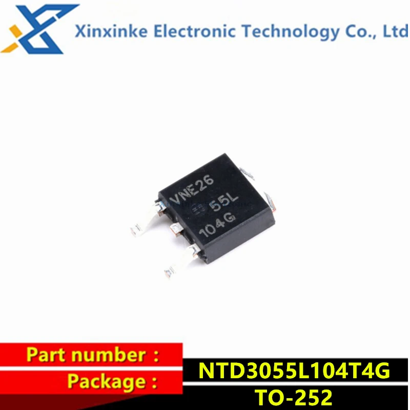 

10PCS NTD3055L104T4G TO-252 N-channel Transistor MOSFET