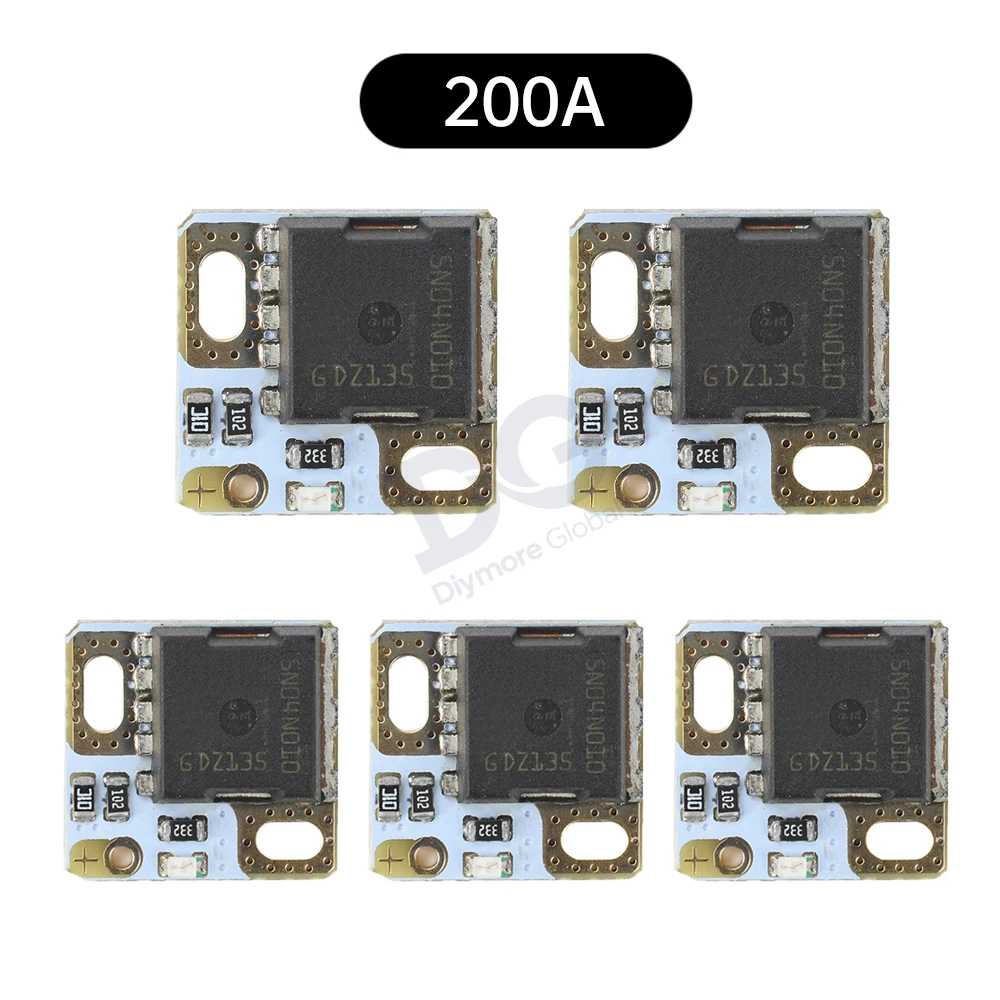 1/3/5 peças 200a/300a mini interruptor de gatilho mos de alta potência módulo de driver tubo de efeito interruptor de regulação pwm componentes do painel de controle