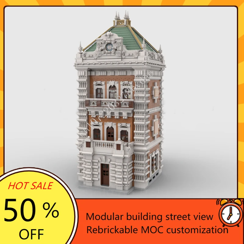 

10170PCS Palace Library Modular MOC Creative street view Model Custom Puzzle Architecture DIY Education Assembly Model Gifts