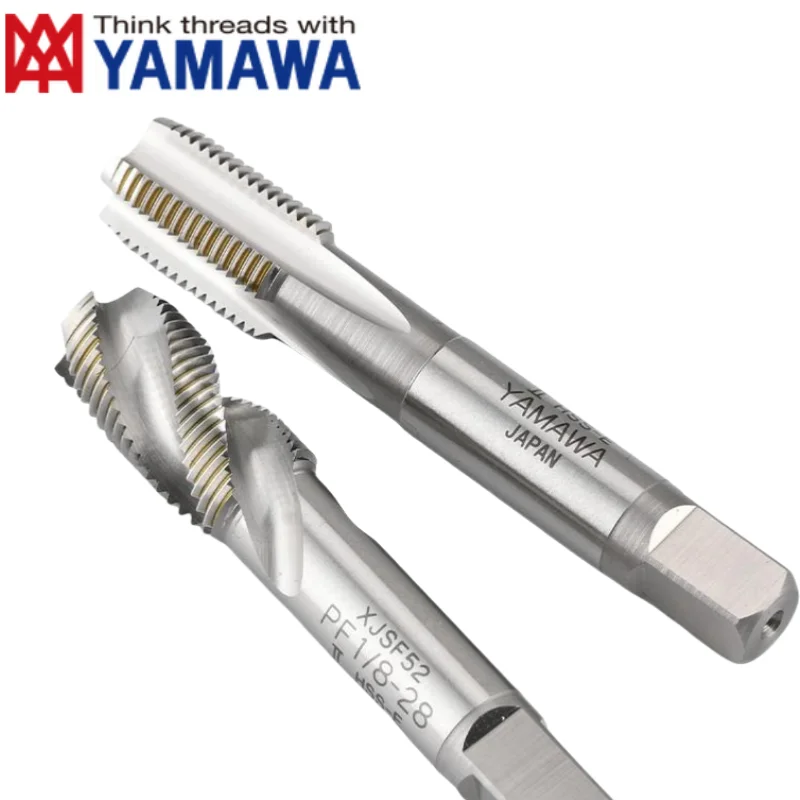 日本ヤマワ英国パイプストレート溝スパイラルタップアンコーティングナノコーティング PS RP PT RC G PF1/16 1/8 3/8 1/4-19 3/4 1/2-14 1-11