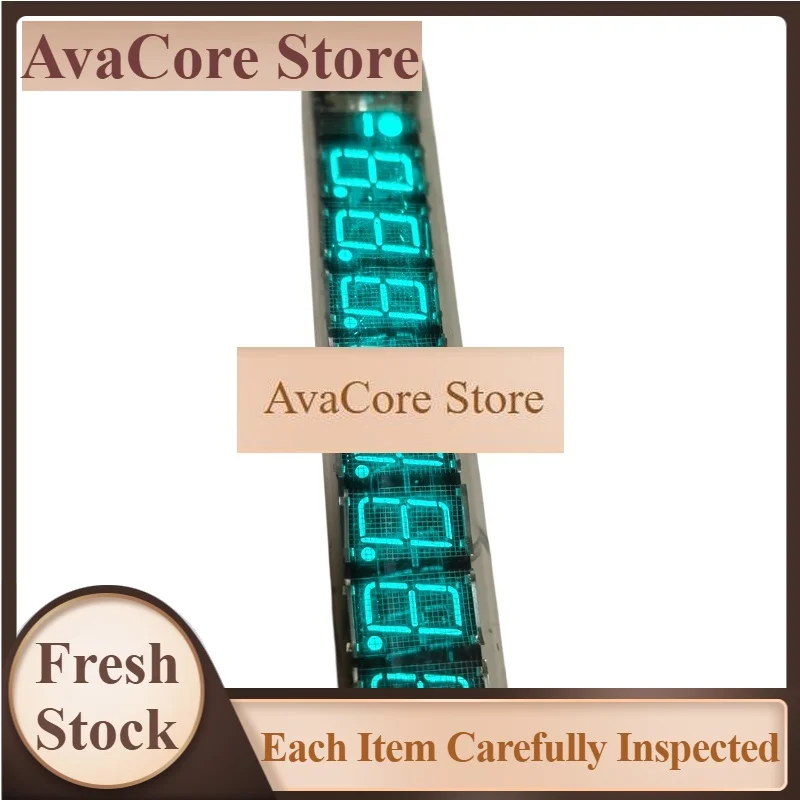 AvaCoreIV18 Glow Digital Tube IV27 Industrial Style Retro Punk Electronic Tube Fluorescent Tube Clock