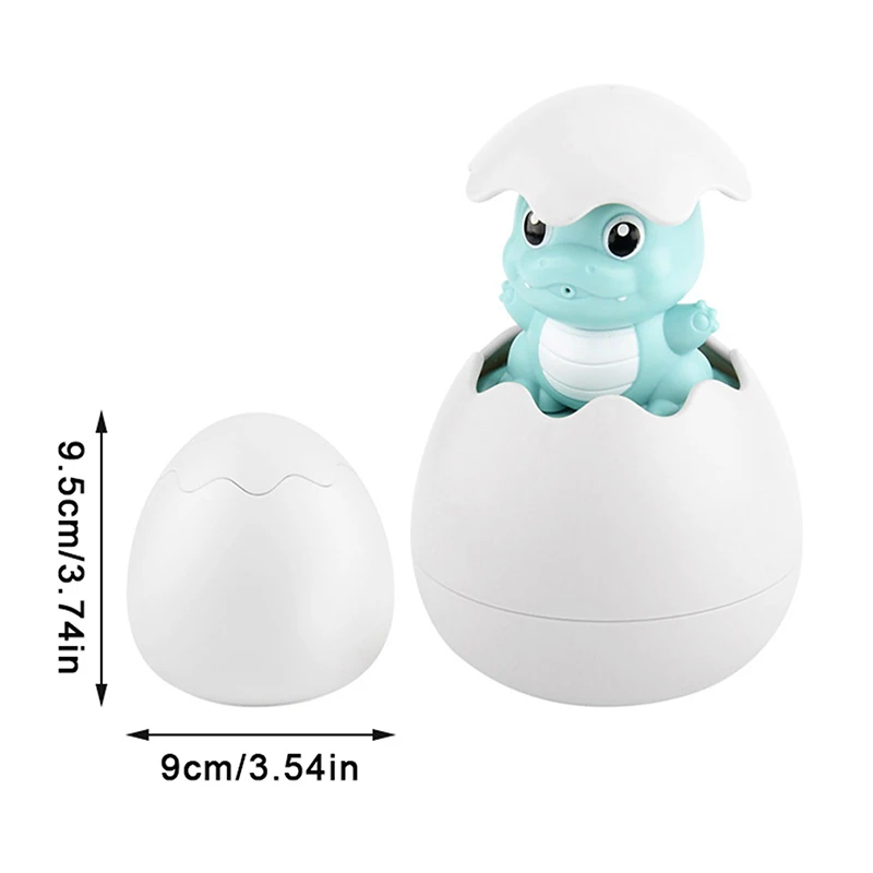 Baby Bathroom Bath Toy Little Yellow Duck Shower Head Kidsren's Bath Play Penguin Dinosaur Floating Spray Egg Water Bathtub Toy