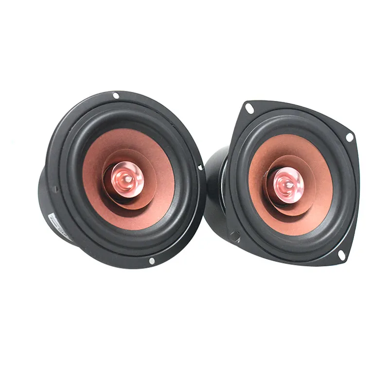 Tenghong 1pcs 4 Inch 4 Ohm 8 Ohm 15W  Full Range Speaker Bass Mid Treble High Fidelity Audio Sound Speaker For Bookshelf DIY