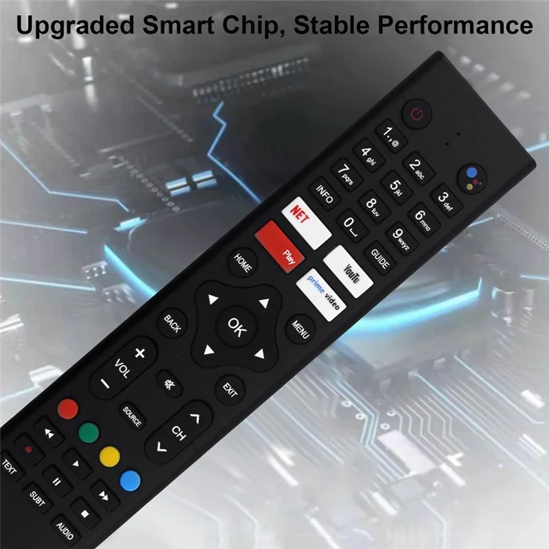 ABKI-استبدال جهاز التحكم عن بعد لجهاز التحكم عن بعد للتلفزيون JVC/WALTON/SCEPTRE