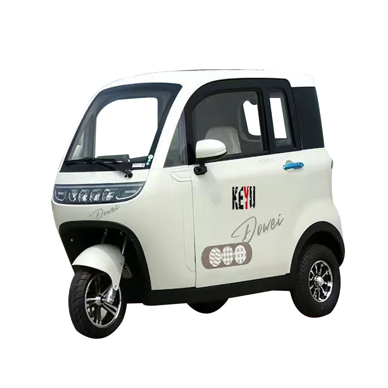 Eco-friendly Materials 2026 Has EEC Certification Three Seats Rechargeable Electric Tricycle for Trip