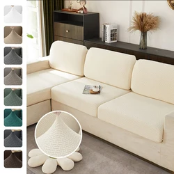 New Jacquard Sofa Seat Covers Stretch Sofa Couch Cover For Living Room Sofa Cushion Cover Protector Removable Washable Slipcover