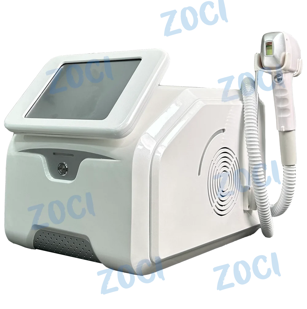 Sistema de depilación de cicatrices, depilación permanente con láser de diodo 2 en 1, 808, tratamiento del acné, eliminación de capilares