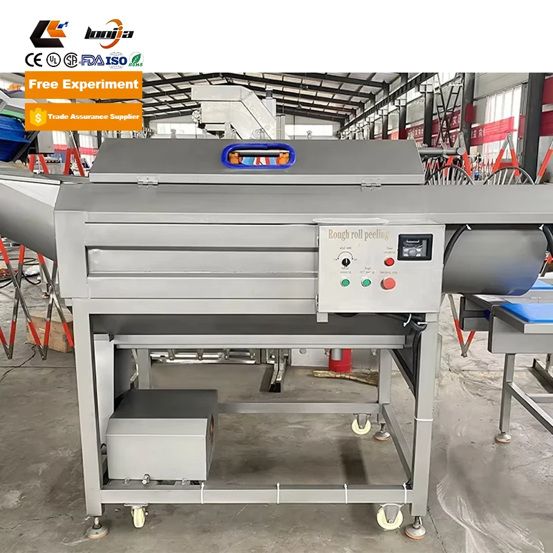 

Xinlongjia stainless steel wool roller cleaning machine wool roller cleaning and peeling machine