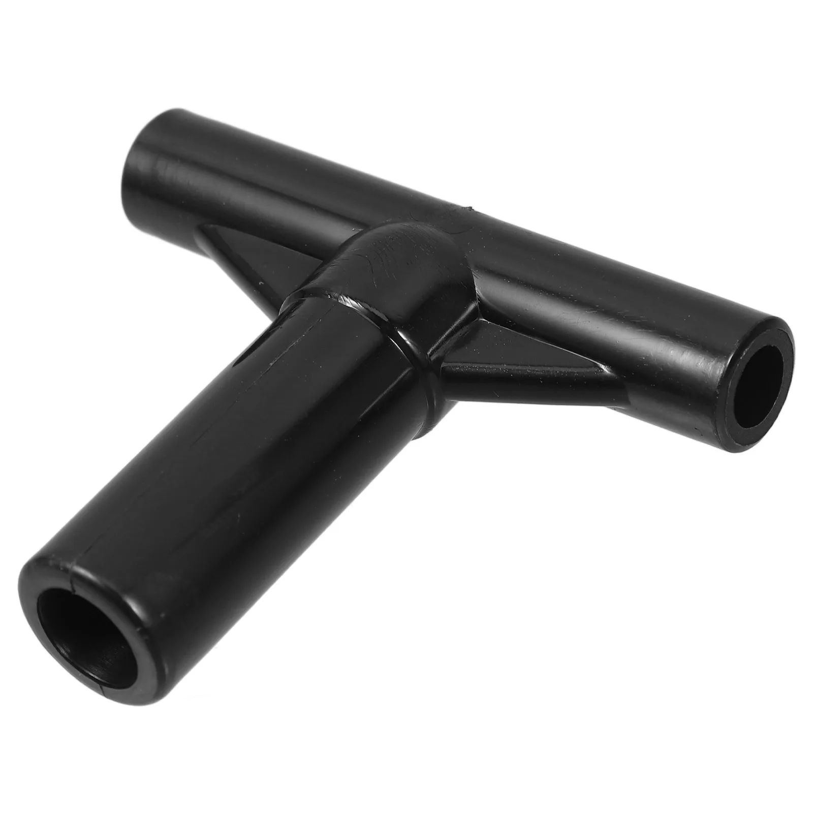 1PC T Shaped Trampoline Pipe Sleeve Tube Connector Enclosure Cap Fiberglass Rod Cover Connection Part Durable Toy Sports Outdoor