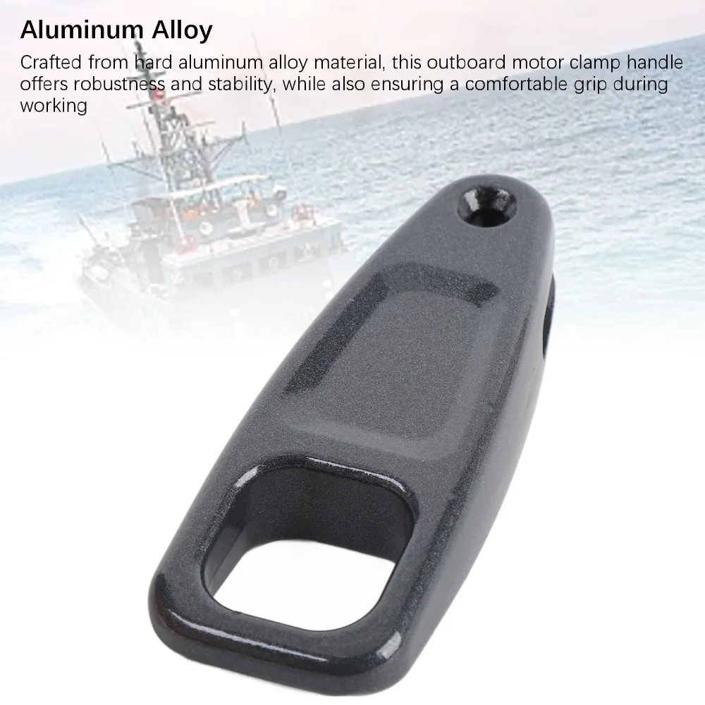 6E0-43118-01 Outboard Motor Clamp Handle Aluminum Alloy Clamp Handle Replacement for 9.9HP 15HP 30HP 40HP 60HP Outboard Engine