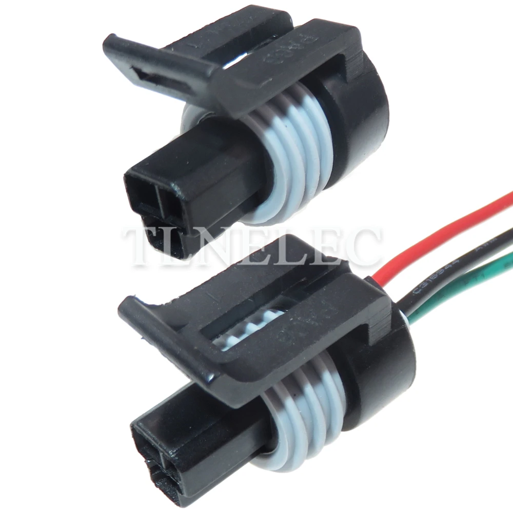 3 Cara Pin Konektor Kabel Kawat Mobil dengan Kabel Sensor Throttle Otomatis Soket Tertutup 12110192 12065287