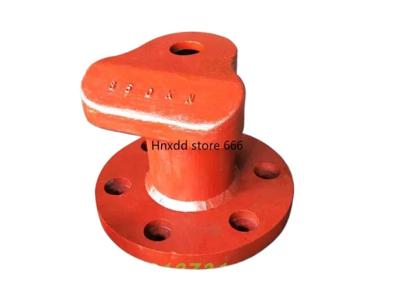 Round bottom square bottom 450KN cast iron mooring column