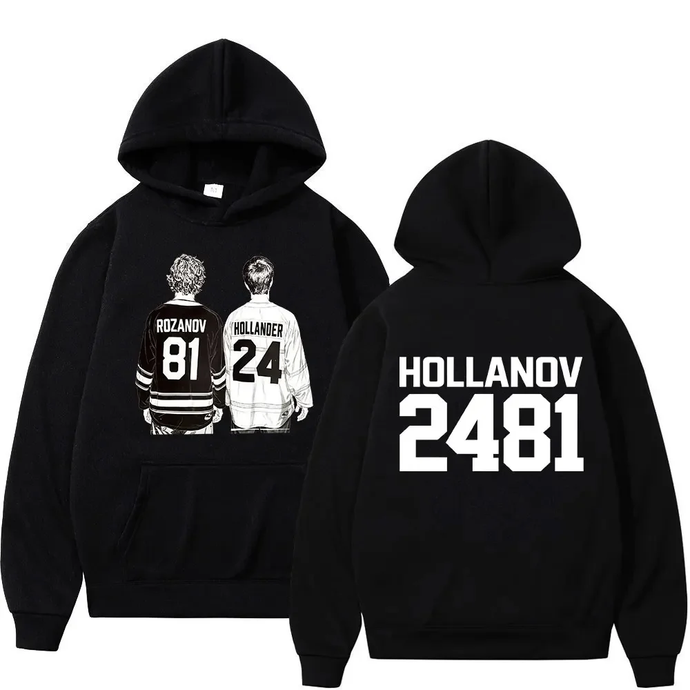 

Ривальник с подогревом Шейн Холландр | Ilya Rozanov Hollanov 2481, осень/зима 2026, мужская и женская роскошная модная свободная повседневная толстовка с капюшоном