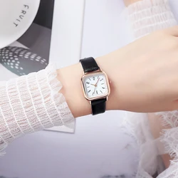 New foreign trade fashion new founder small pure and fresh color ladies watch belt sweet girl watch4