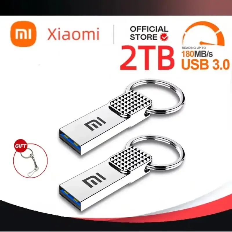 Xiaomi Mijia High Speed USB 3.0 2TB Metal Pen Drive 1TB Cle Usb Flash Drives 512GB 128GB 64GB Pendrive Usb Stick Disk Equipment