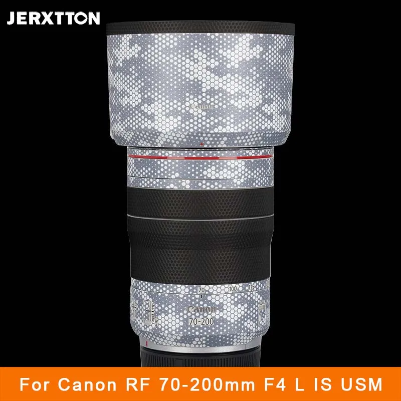 70-200 F4 كاميرا ملصق مائي الجلد 3M الفينيل التفاف فيلم عدسة واقية ملصق الجسم حامي لكانون RF 70-200 مللي متر F4 L IS USM 70-200/4