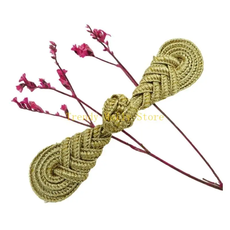 Vintage Cheongsam Pipa Knot Button Ornament - usage example