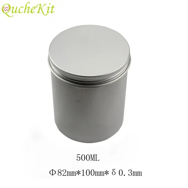 500ml 5pcs Tin Jars Sealed Tea Jars Box Portable Storage Box Cans Aluminum Storage Spices Tank Case Bottles Kitchen Accessories