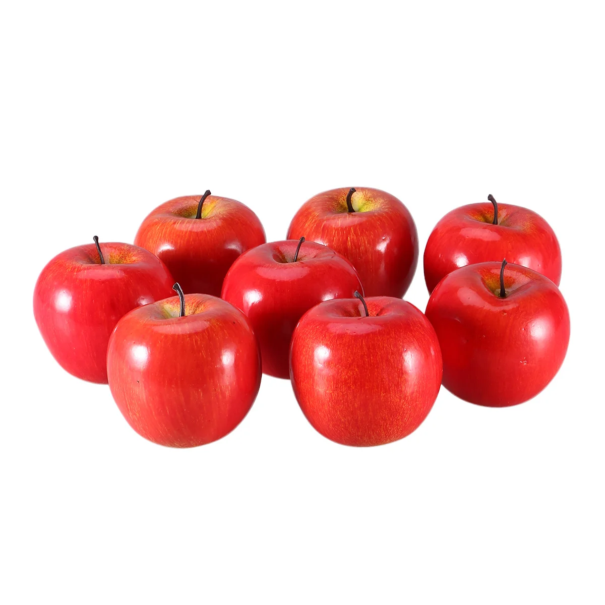 

8Pcs Realistic Fruit Props PP Material Smooth Comfortable Photo Decoration Educational Kids Gift Photo Props Fruit