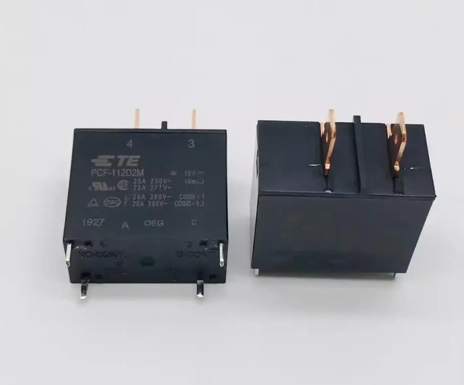 Relé original PCF-112D2M, 4 pinos PCF-112D2M, 25A, 12VDC, 3pcs