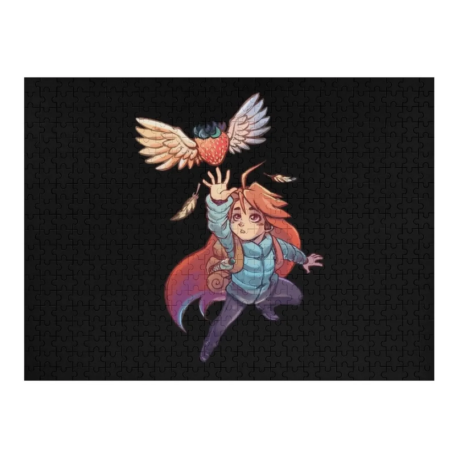 

Madeline & Strawberry - Пазл Celeste Customs с фото Деревянный пазл с животными