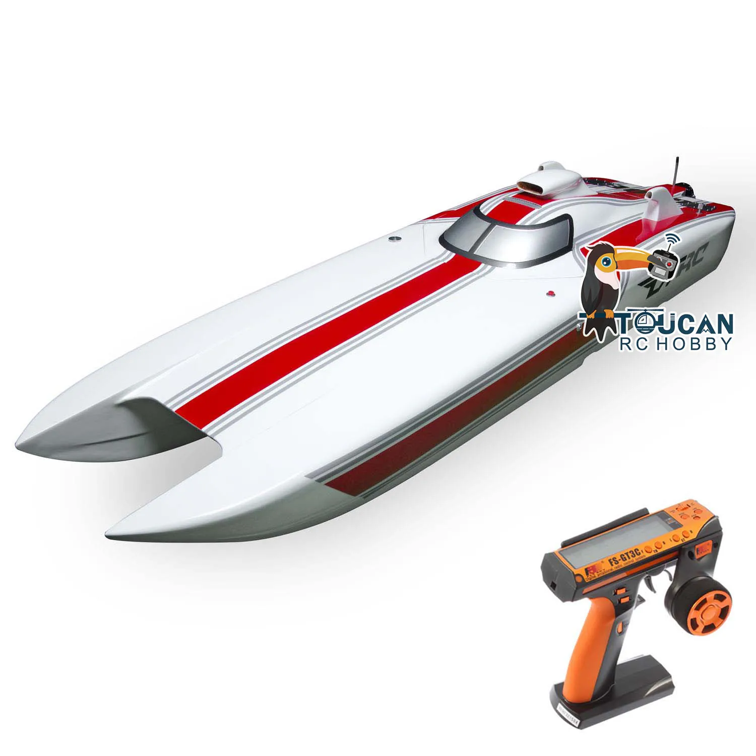 

DTRC G30E Made With Kevlar 30CC Gasoline Racing ARTR RC Boat Model W/ Radio System Speedboat Boy Toys THZH1251-SMT7