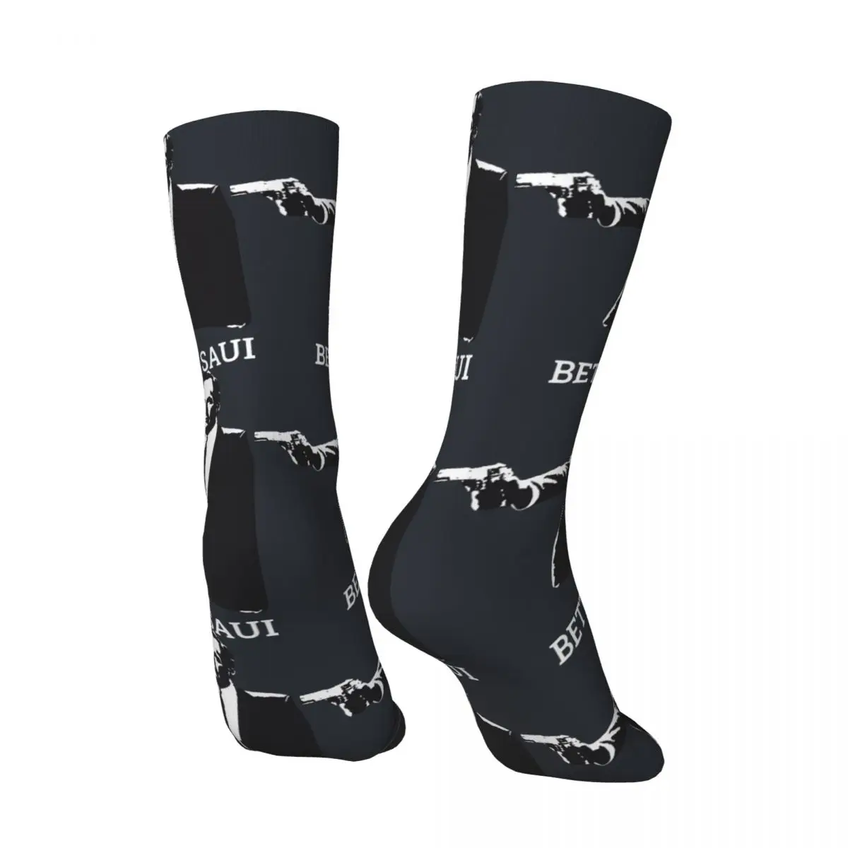 Hip Hop Retro Member Crazy Men's compression Socks Unisex Better Call Sauls Street Style Seamless Printed Funny Novelty Happy