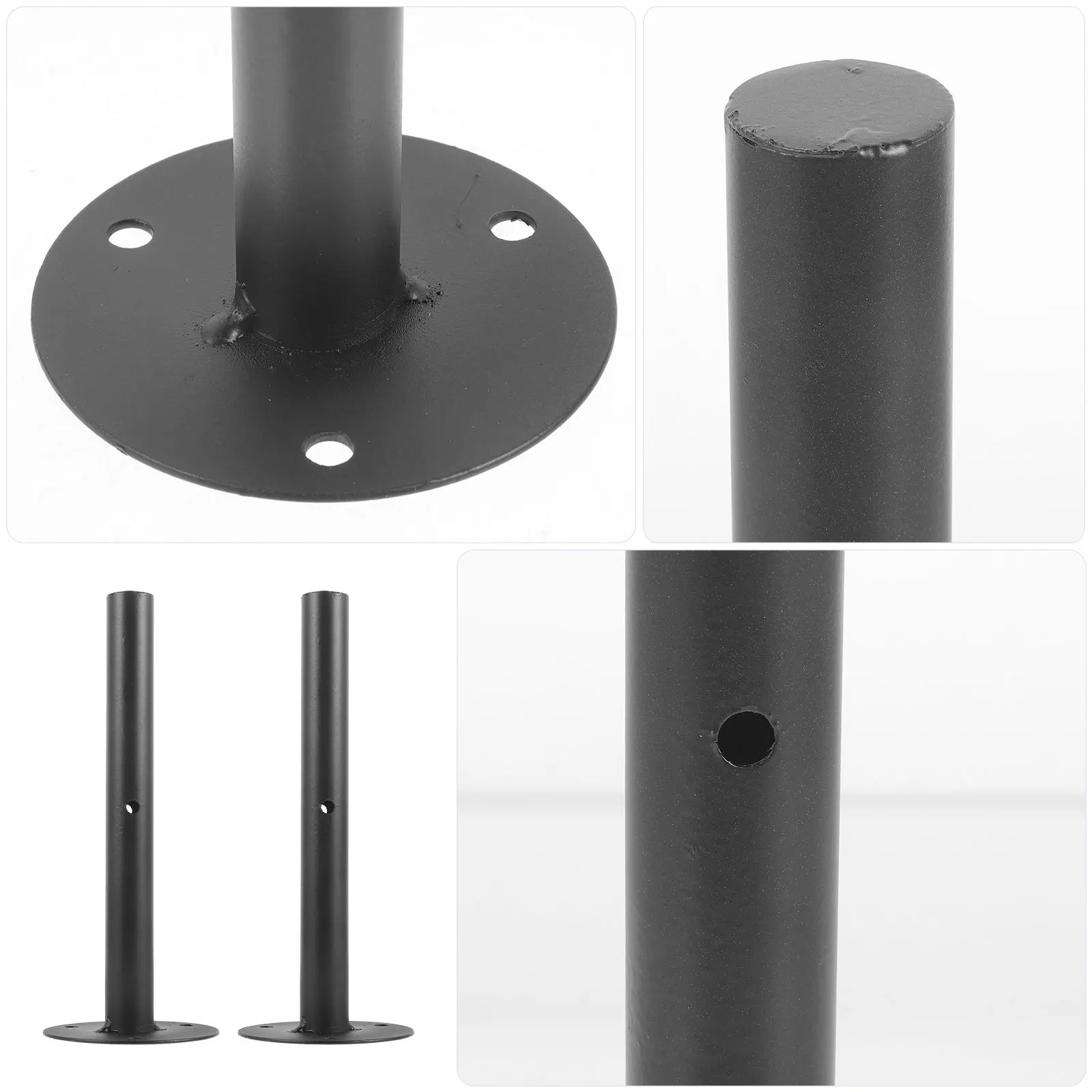 

2pcs Wall Heavy Duty Metal Shelf Mounting Brackets For Floating Shelves Diy Shelf Support Brackets Iron Hardware